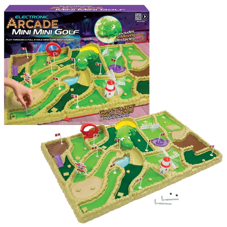 Ambassador Electronic Arcade Mini Mini Golf, 26x16.5