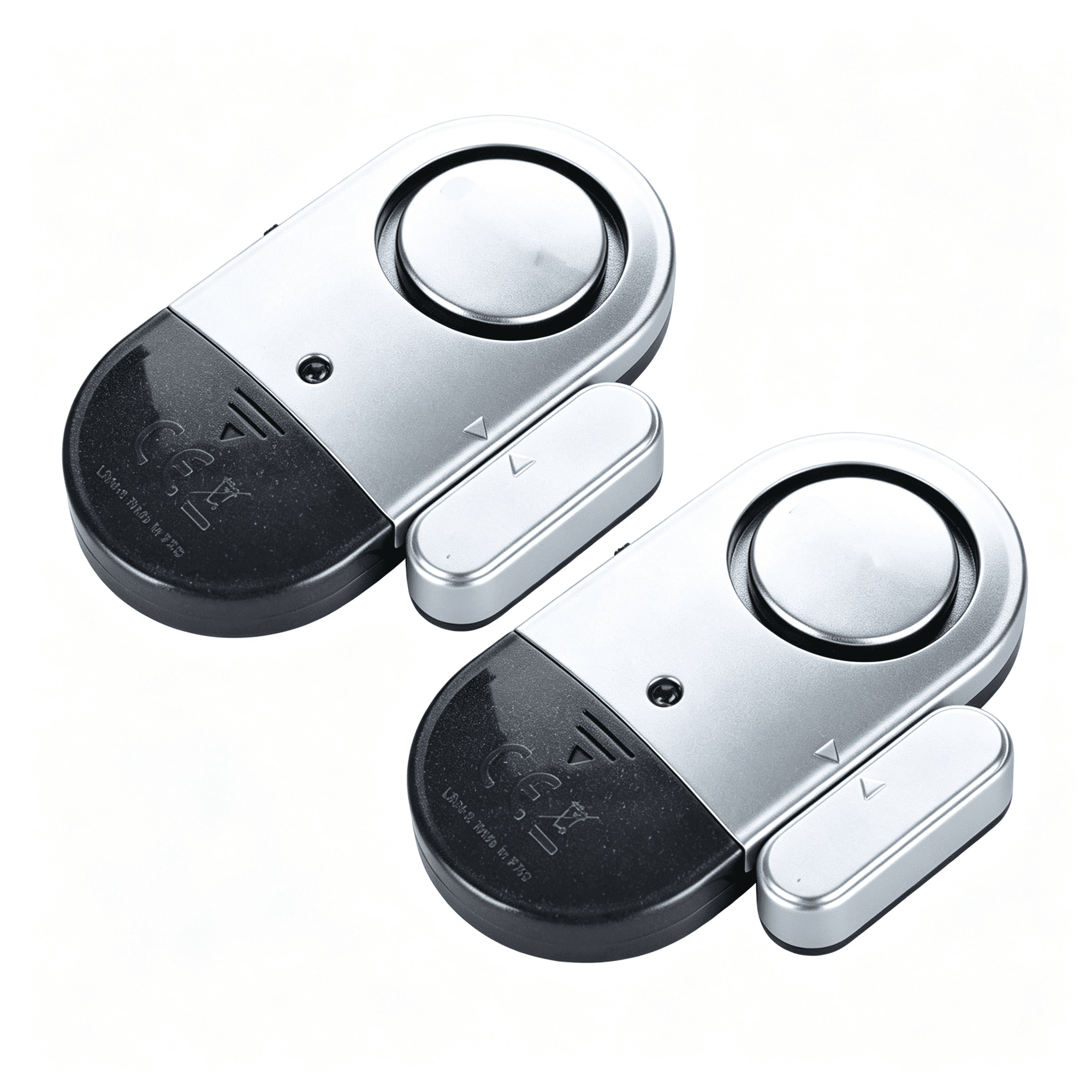 GJX Door Alarms for Kids Safety, 120Db Loud Window Alarms for Home Security, Pool Alarm Door Alarm Sensor for House Hotel Apartment Sheds Caravans, 2 Pack