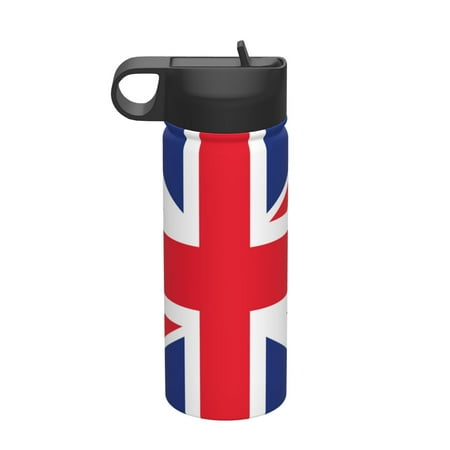 

Daiia English Printed 18oz Sports Insulated Kettle With Straw Water Bottle For Running Hiking Cycling Climbing Mens Woman S Sports Water Bottle
