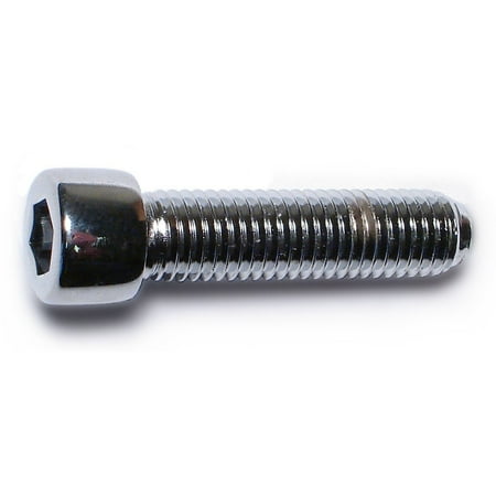 

1/4 -28 x 1 Chrome Smooth Head Socket Cap Screws (10 pcs.)