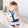thumbnail image 3 of Splash About Go Splash Swim Vest, Tug Boats, 4-6 Years, 3 of 5