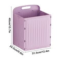 thumbnail image 3 of Wall Mounted Storage Box, Foldable Plastic Organizer, Large Capacity for Clothes Toys, Space-Saving & Reusable, Multi-Purpose, 3 of 6