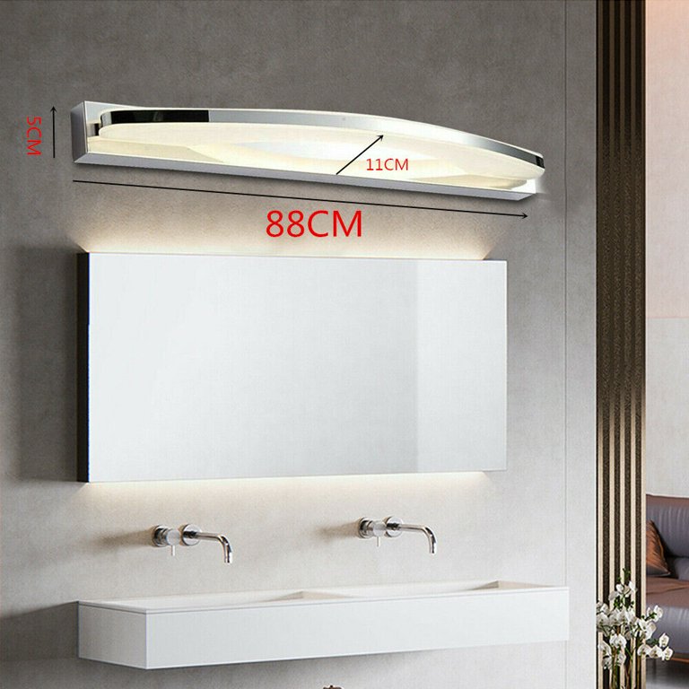 20-Inch Dimmable Vanity Light Fixture - Brushed Nickel, Adjustable Arms, G9 Bulb Compatible For Bathroom Mirror