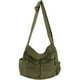 thumbnail image 1 of Bandolera tipo bandolera Yaucher de lona grande para mujer y hombre, 1 of 7