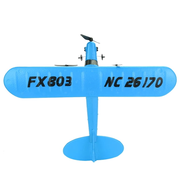 Suodoka Avión de Control Remoto 2.4G 2 Canales Helicóptero Planeador Juguete Niños (Azul) 30 cm / 11.8 inches