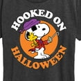 thumbnail image 3 of Peanuts - Hooked On Halloween - Women's Short Sleeve Graphic T-Shirt, 3 of 6