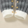 thumbnail image 6 of Baby Romper Cute Bear Newborn Infant Playsuit Knit Jumpsuit Outfits Long Sleeve Autumn Fashion Toddler Girl Clothing Boy Onesies, 6 of 6