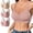 Beige, variant on Sports Bras for Women Binder Bra 3PCS Women's Bra Soild Color Underwear Bra Everyday Underwear Beige 2X