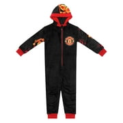 Manchester United Boys Pyjama All-In-One Loungewear Kids OFFICIAL Gift