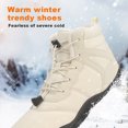 thumbnail image 3 of Zapatos Escalada Botas Nieve Invierno Impermeables Engrosadas para Viajes Senderismo, 3 of 9