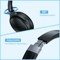 thumbnail image 4 of TOPVISION Noise Cancelling Headphones, Wireless Bluetooth Headphones with Clear Calls, Deep Bass, Foldable Headphone for Home Travel Work, 4 of 9