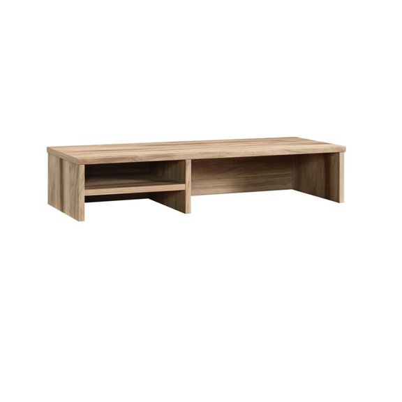 Pemberly Row Engineered Wood Storage Drawer in Kiln Acacia Brown