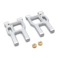 thumbnail image 1 of ZheElen 2pieces Stable Front Rear Upper Suspension Arm For LC Racing 1/10 PTG-2 Silver, 1 of 6