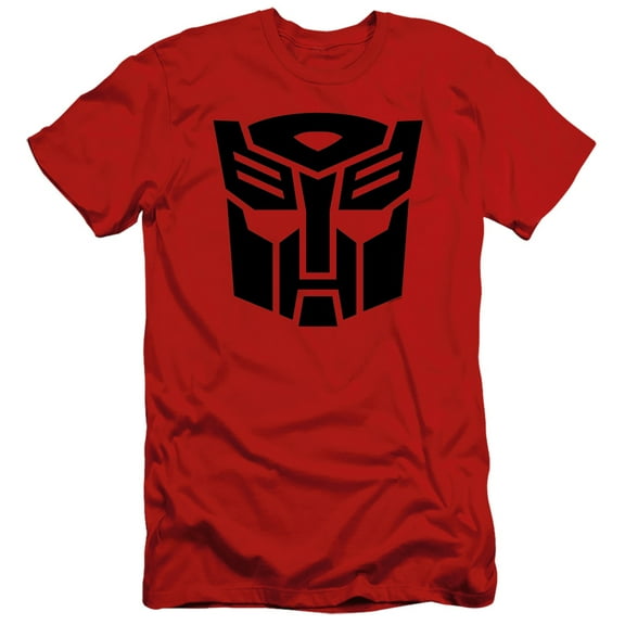Transformers Autobot S/S Adult 30/1 T-Shirt Red