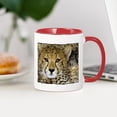 thumbnail image 4 of CafePress - Cheetah Face Mug - 11 oz Ceramic Mug - Novelty Coffee Tea Cup, 4 of 6