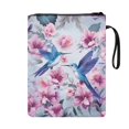 thumbnail image 2 of HELLHERO Hummingbird Flower Design Bible Case, 1 pc Polyester Handle Book Cover Carrying Case for Notebook, 11.4 Inch X 8.66 Inch, 2 of 7