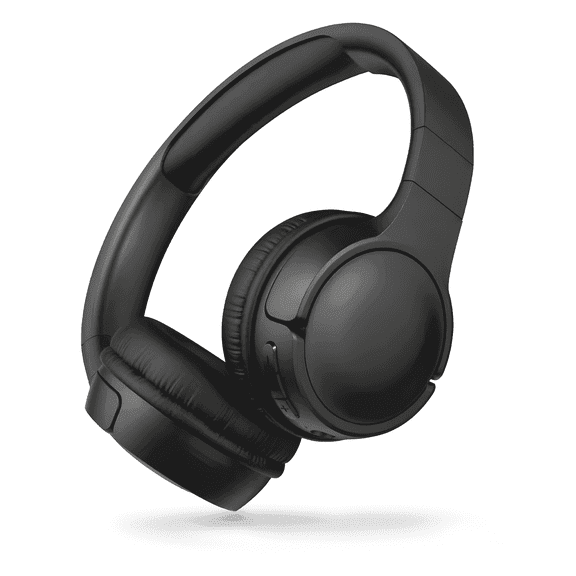 WIGACH Wireless Bluetooth Headphones, Noise Cancelling Headphones with Microphone, Folding Rechargeable Over Ear Headset for TV, Computer, Mac, Laptop, Phone, Suit Travel Home Office-Black
