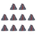 thumbnail image 1 of 10 Pcs Simulation Volcan Ornement Modèle de Jouet Volcan Paysage Artificiel, 1 of 9