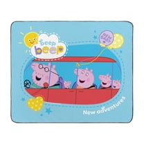 CafePress - Peppa Pig: New Adventures - 50" x 60" Water-Resistant Outdoor Picnic Blanket