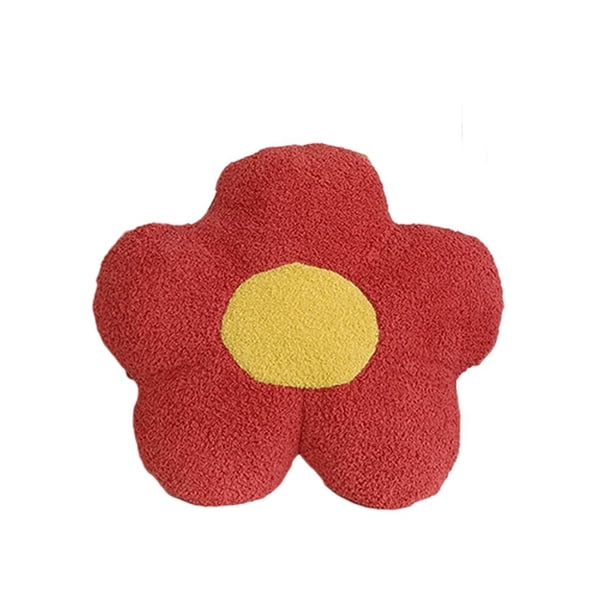 Flores, Almohada De Felpa Para Suelo, Cojín Para Asiento, Cojín Para Ventana, Decoración De Habitación, Accesorios De Tiro, Regalo Para Dormitorio, Coche, Sofá, Lectura Serendint HA043277-05