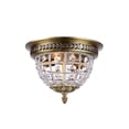 thumbnail image 1 of Elegant Lighting Olivia 12" 2 Light Royal Crystal Flush Mount, 1 of 1