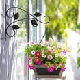 thumbnail image 3 of Bxmavoj Metal Hanging Basket Brackets Outdoor Garden Wall-Mounted Plant Hanger Hook Wall Decor, 3 of 11