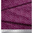 thumbnail image 3 of Soimoi Silk Fabric Chemical Formula Education Theme Decor Fabric Printed Yard 42 Inch Wide, 3 of 3