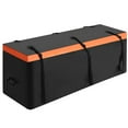 thumbnail image 2 of M optimized 59in Waterproof Automotive Hitch Mount Cargo Carrier Rack Bag, 15 Cu Ft, Black Orange, 2 of 9