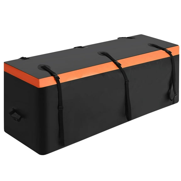 15 Cu Ft Hitch Mount Cargo Carrier Bag,Heavy Duty Waterproof Cargo Traveling Bag for Car Truck SUV Hitch Trays and Hitch Baskets,Waterproof Zip