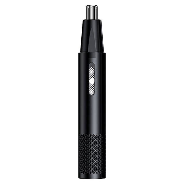 Seitruly Cortapelos para la nariz IPX5, recortador resistente al agua, dispositivo de eliminación de seguridad lavable para baño, salón Juegos de afeitado Negro Tipo 1