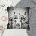 thumbnail image 2 of JEUXUS Dandelion Butterflies Throw Pillow Cover Decor for Bedroom Office, 2 of 5