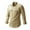Khaki, variant on Fesfesfes Long Sleeve Shirt Mens Workwear Shirt Plus Size Work Clothes Cotton Long-sleeved Shirt Loose