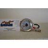 2" Dual Needle Gauge (White Face, Illuminated, 220 PSI)