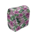 thumbnail image 1 of Floral Stand Mixer Cover, Repetitive Hibiscus Flowers Vibrant Leaves Plain Backdrop, Kitchen Appliance Organizer Bag Cover with Pockets, 5 Quarts, Pale Pink Hunter Green, by Ambesonne, 1 of 4
