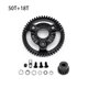 thumbnail image 5 of Engranaje de Acero Vogacara 2 uds 50T 2WD Spur Drag piezas de Control remoto negro 50T+18T, 5 of 6