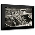 thumbnail image 1 of Sophie 6 14x12 Black Modern Framed Museum Art Print Titled - Vintage Car Dashboard, 1 of 5