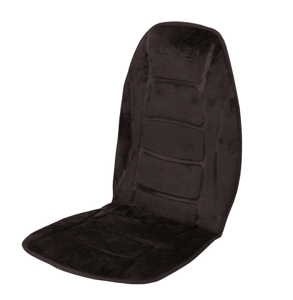 Relaxzen Deluxe Heated Car Seat Cushion with BuiltIn Thermostat and