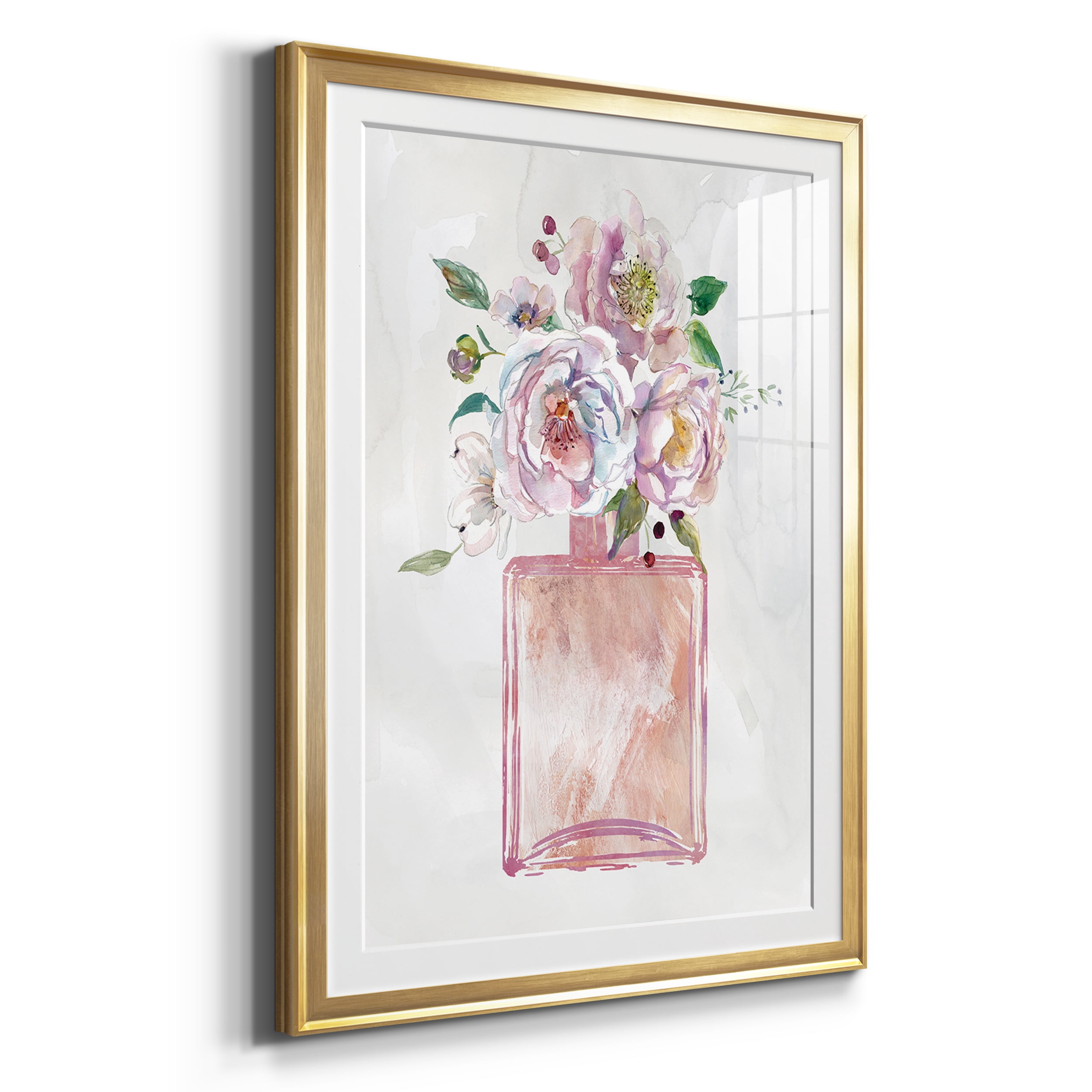 Fragrance of Summer I Premium Framed Prints Set of 3 - Ready to Hang - 30.5 x 42.5 Each - Gold Frame