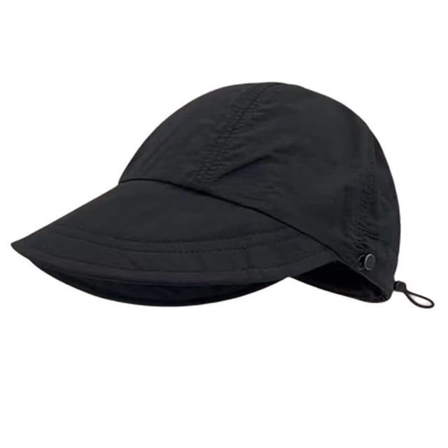 Ladies' Sun Protection Hat, Polyester Material, 17cm Cap Depth, 8.5cm Brim, 54-58cm Head Circumference, Multiple Colors, Adjustable, Lightweight and Comfortable, 1 Piece
