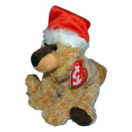 Ty Beanie Baby: Jinglepup the Dog - White Hat - White Tail | Stuffed Animal | MWMT's
