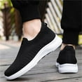 thumbnail image 5 of Men's Breathable Casual Shoes Lightweight Comfortable Walking Sneakers For Daily Wear On Flat Sole Loafers Shoes, 5 of 7