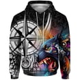 thumbnail image 3 of Sudadera con capucha de otoño para hombre, jersey con estampado de pantera negra, ropa Y2k, sudaderas con capucha casuales Harajuku para hombre, sudaderas con capucha de moda para hombre, 3 of 5