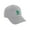 Light Grey, variant on Daxton Low Profile Adjustable Baseball Dad Hat Cap Old English Font Alphabet A to Z, Black Hat Green Z