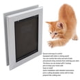 thumbnail image 4 of Dog Flap Door, 2 Layer Flap Pet Door, Professional Controllable Direction Dog and Cat Door with Slide In Closing Panel, Weatherproof  Dog Door for Interior Exterior Doors, 4 of 8