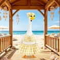 thumbnail image 5 of AuroraX Porch Goose Clothes Set 23" Porch Goose Summer Outfit 17-19 In Hawaiian Bikini Beach Outfit Porch GooseCostume 20 inch Fall Outside Stuff, 5 of 6
