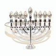thumbnail image 1 of Candelabro de Hanukkah, anillo de servilleta, hebilla de servilleta, anillo de servilleta de restaurante occidental con incrustaciones de diamantes, 1 of 6