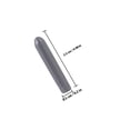 thumbnail image 2 of IFANLANDOR 100pcs Rust Prevention Dishwasher Rack Tip Dark Grey Rubber For Households, 2 of 6