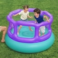 thumbnail image 4 of Brincolin Infantil Infable Bestway Bouncer Full Color Lila con Azul, 4 of 6