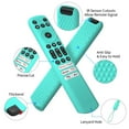thumbnail image 2 of Remote Control Protective Cover Silicone Sleeve for TCL RC813 FMB1/RC923 FMB3/RC902V FMR1 FMR4 FMR5 Smart TV Shockproof Remote Controller Cases, 2 of 8