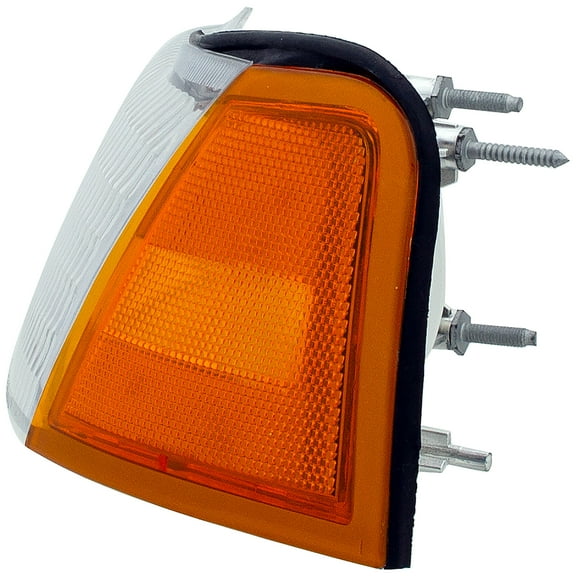 Dorman 1630222 Front Driver Side Turn Signal / Parking Light Assembly for Specific Ford / Mercury Models